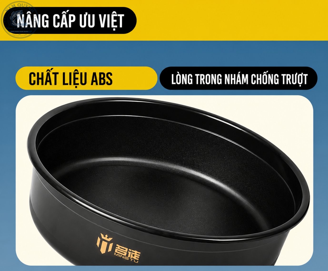 Bộ 4 Món Chậu Đựng Mồi Đa Năng Mingtu-HPK36 Bộ 4 Món Chậu Đựng Mồi Đa Năng Mingtu-HPK36