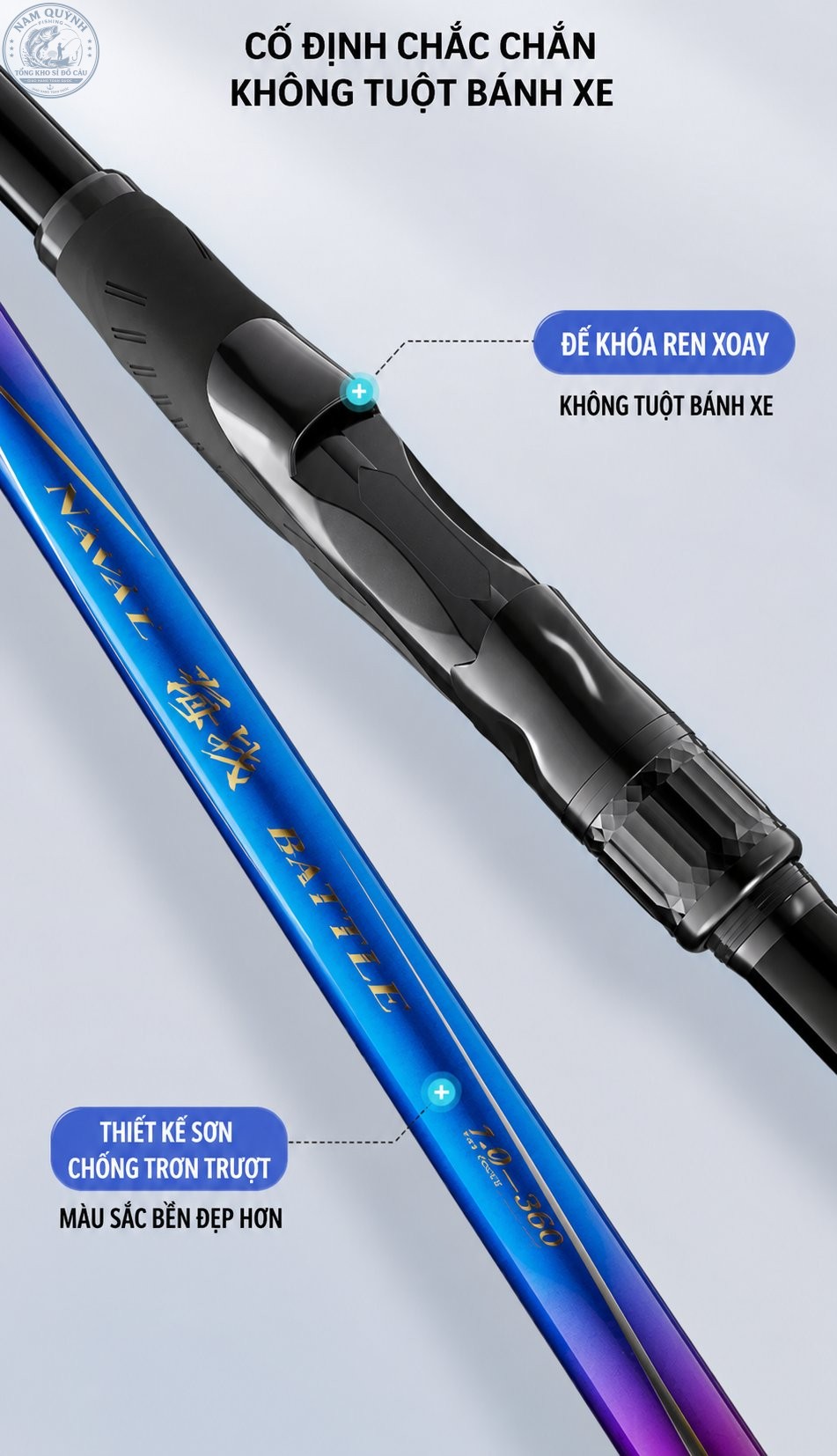CẦN CÂU ISO CHUANGWEI TRY&V CHÍNH HÃNG CỨNG 5-CC40 CẦN CÂU ISO CHUANGWEI TRY&V CHÍNH HÃNG CỨNG 5-CC40