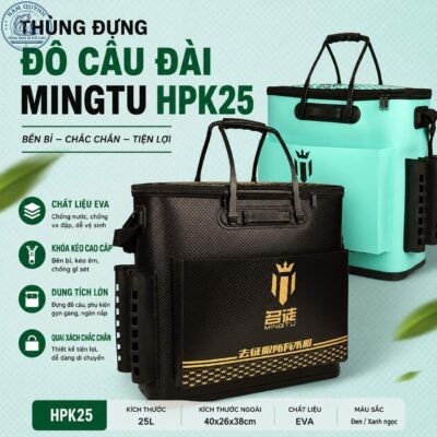 THÙNG ĐỰNG ĐỒ CÂU MINGTU CHÍNH HÃNG-HPK25