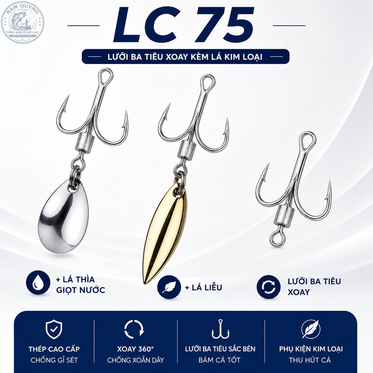BA TIÊU XOAY LC75 CHÍNH HÃNG BA TIÊU XOAY LC75 CHÍNH HÃNG