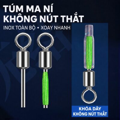 Phụ kiện làm trục không nút thắt Aohu PK121 – PK122