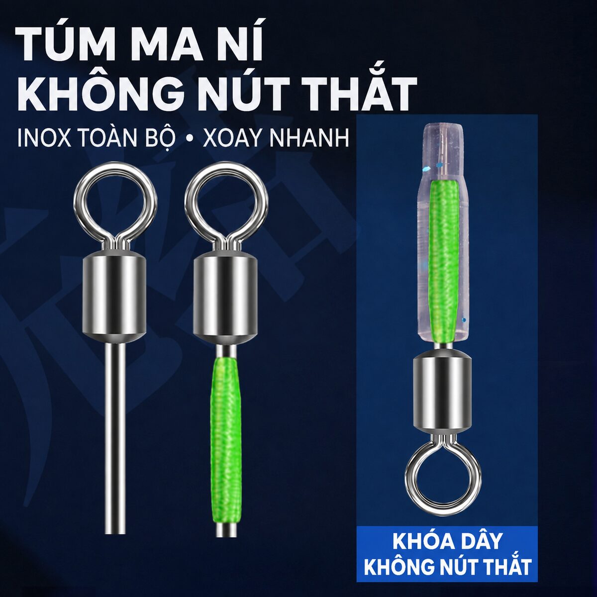 Phụ kiện làm trục không nút thắt Aohu PK121 – PK122 Phụ kiện làm trục không nút thắt Aohu PK121 – PK122