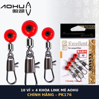 10 VỈ × 4 KHÓA LINK MÈ CHÍNH HÃNG AOHU – PK176