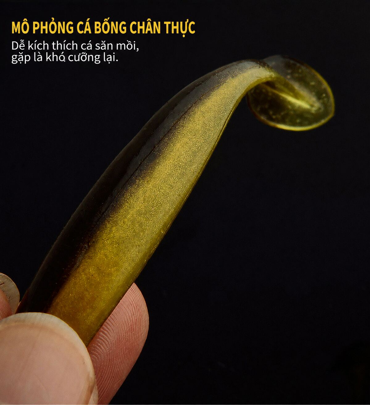Set mồi mềm cá đuôi T AOHU chính hãng MO110 - ảnh 4