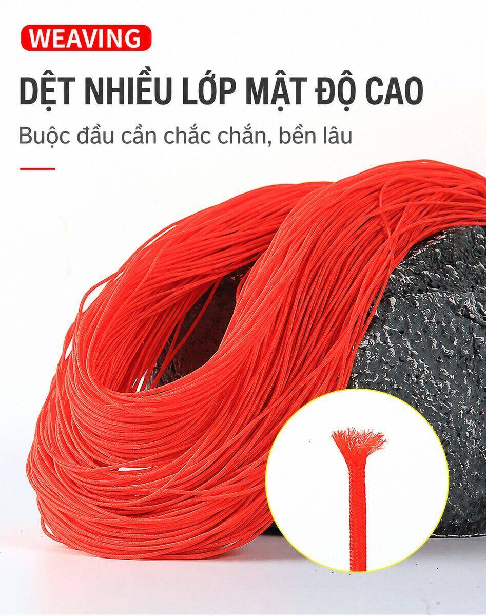 DÂY BUỘC ĐẦU CẦN MẬT ĐỘ CAO CHÍNH HÃNG HUANSHENG – PK188 DÂY BUỘC ĐẦU CẦN MẬT ĐỘ CAO CHÍNH HÃNG HUANSHENG – PK188