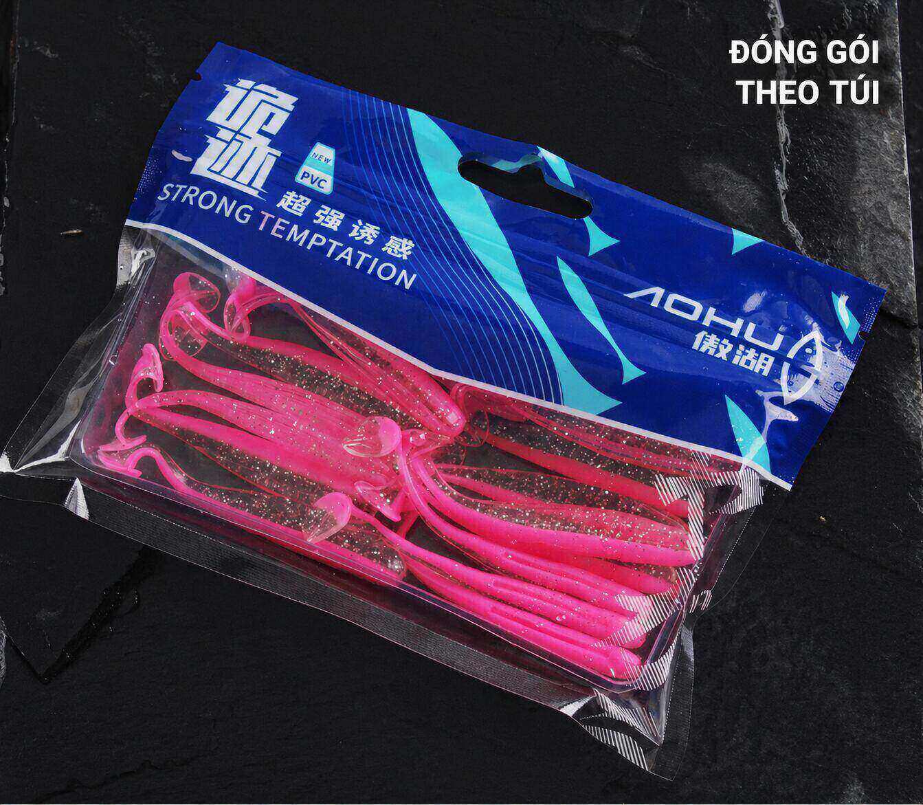 Set mồi mềm cá đuôi T AOHU chính hãng MO110 - ảnh 8