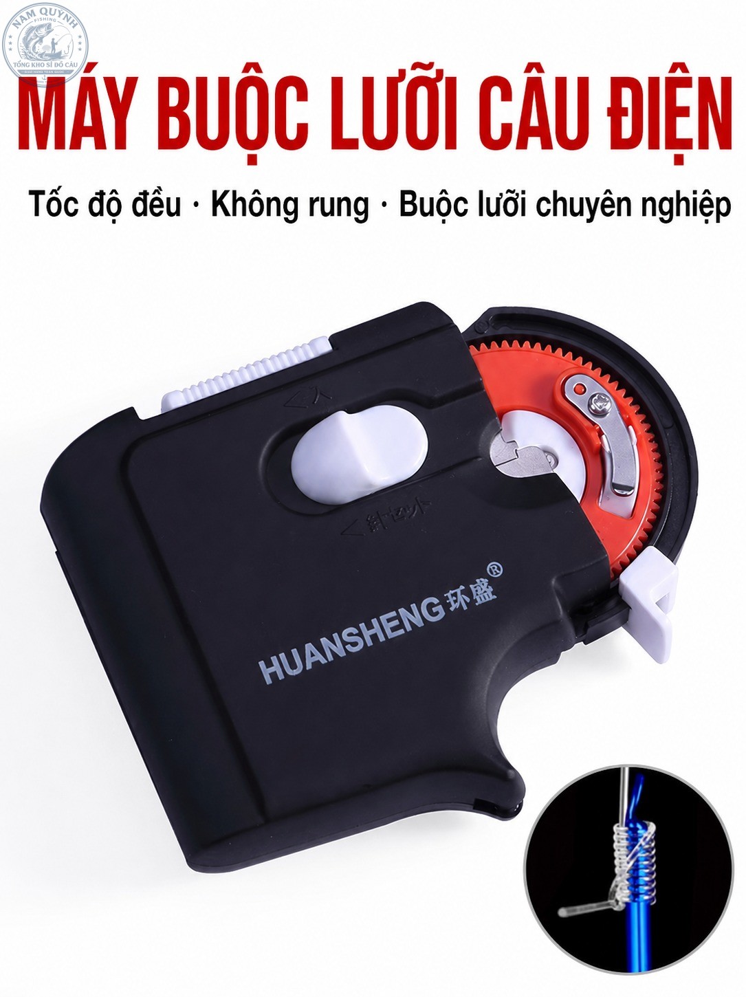 MÁY BUỘC LƯỠI THẺO HUANSHENG MÀU TRẮNG CÓ TAY CẦM– PK169 MÁY BUỘC LƯỠI THẺO HUANSHENG MÀU TRẮNG CÓ TAY CẦM– PK169