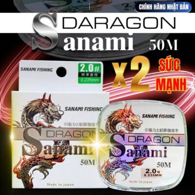 CƯỚC CÂU CÁ CAO CẤP DRAGON SANAMI CUỘN 50M – DC11