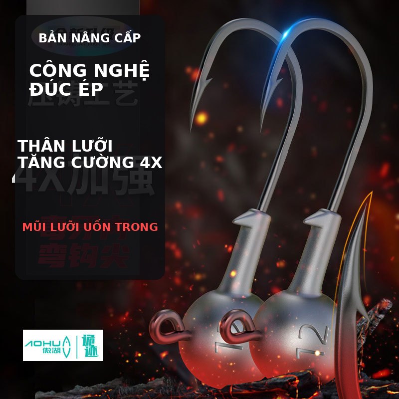 Thép carbon 4X lưỡi JigHead LC113
