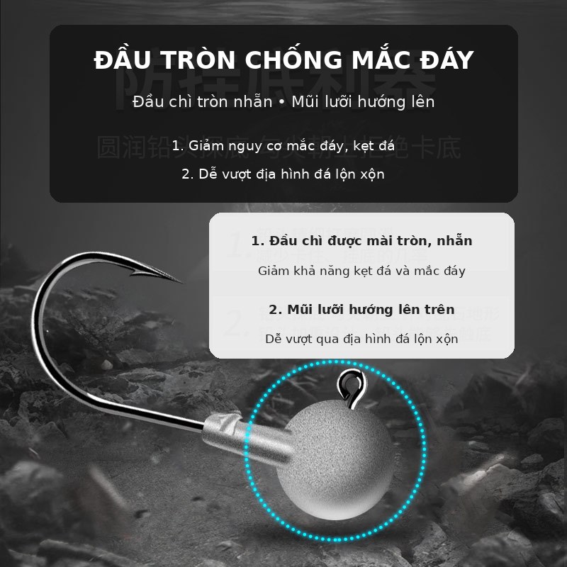 Thiết kế chống mắc đáy LC113
