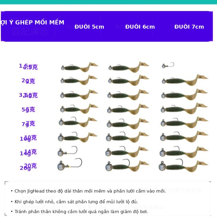 SET 50 CHIẾC LƯỠI JIGHEAD ĐẦU TRÒN AOHU CHÍNH HÃNG – LC113 SET 50 CHIẾC LƯỠI JIGHEAD ĐẦU TRÒN AOHU CHÍNH HÃNG – LC113