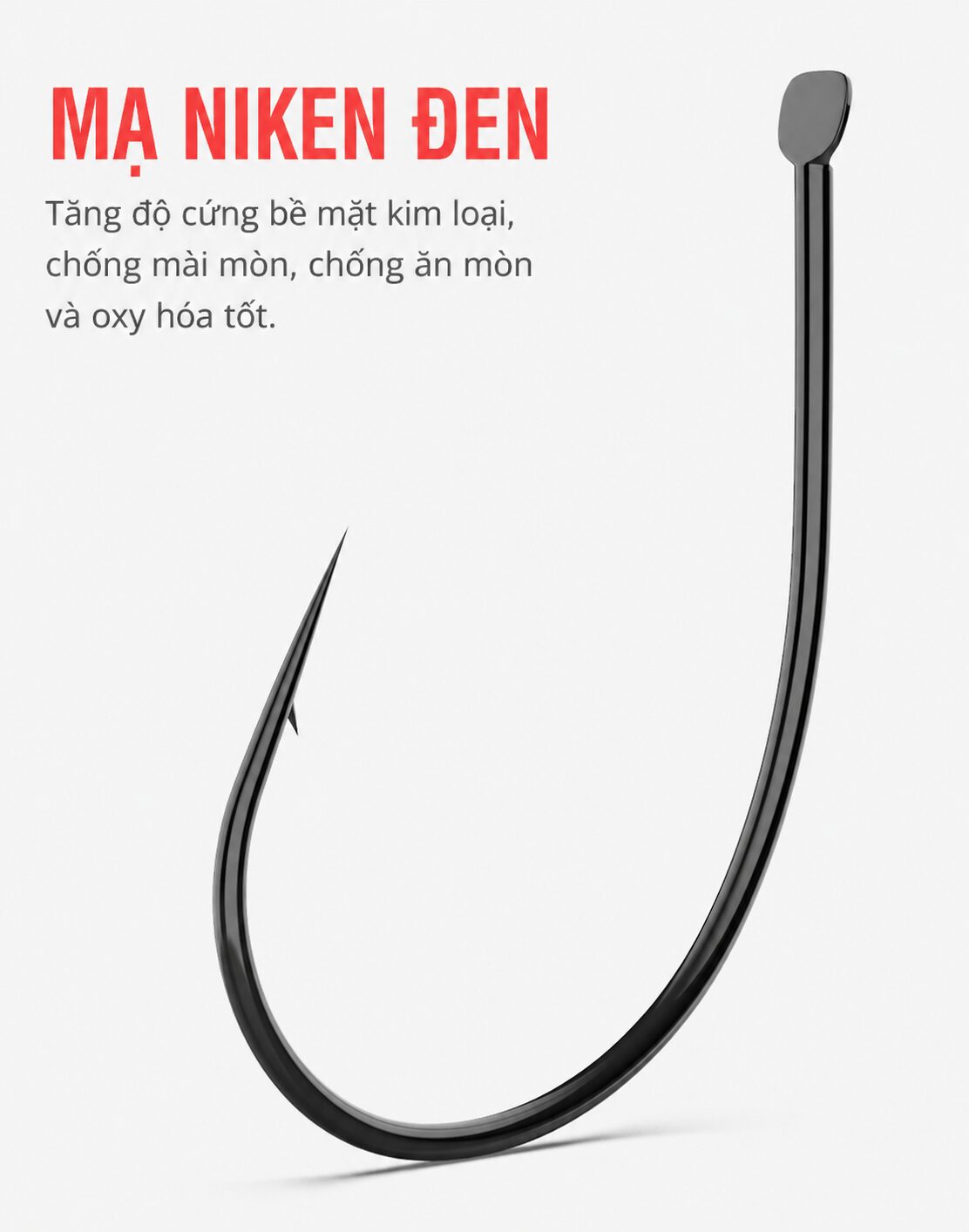 VỈ 10 LƯỠI CÂU TÔM CHÍNH HÃNG HUANSHENG – LC114 VỈ 10 LƯỠI CÂU TÔM CHÍNH HÃNG HUANSHENG – LC114