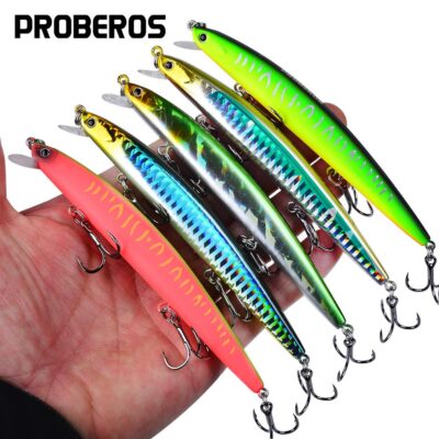 MỒI MINNOW CHÌM CHÍNH HÃNG PROBEROS 12,5CM 16G – MO127