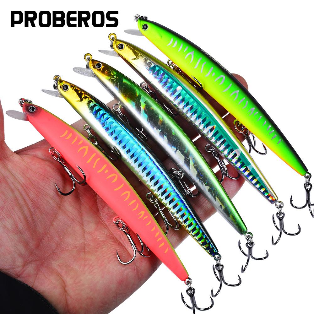 MỒI MINNOW CHÌM CHÍNH HÃNG PROBEROS 12,5CM 16G – MO127 MỒI MINNOW CHÌM CHÍNH HÃNG PROBEROS 12,5CM 16G – MO127
