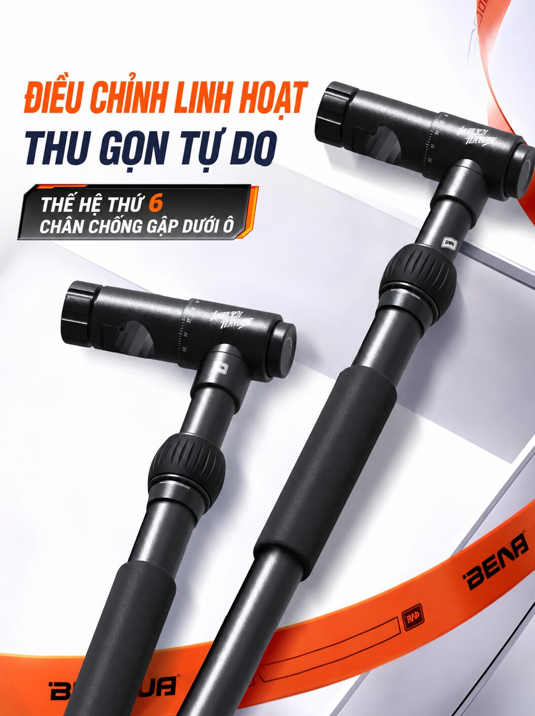 Cán dưới ô câu Chính Hãng Bennuo PK193 - ảnh 7