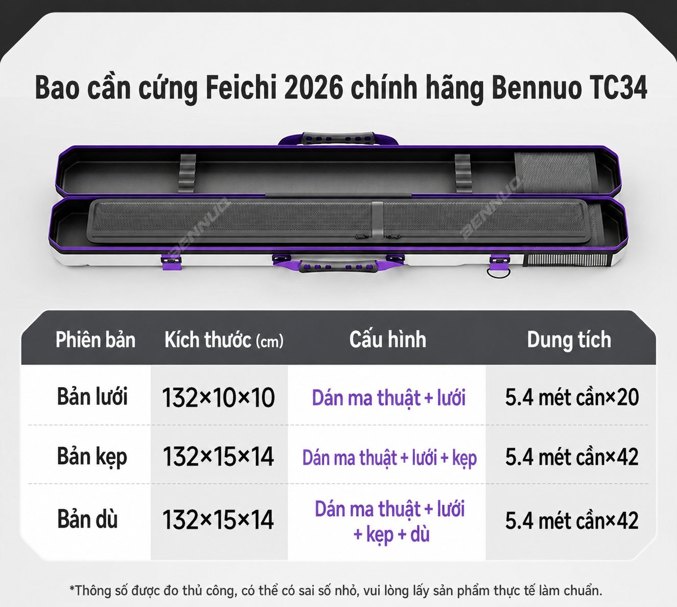 Bao cần cứng Chính Hãng Bennuo TC34 - ảnh 2