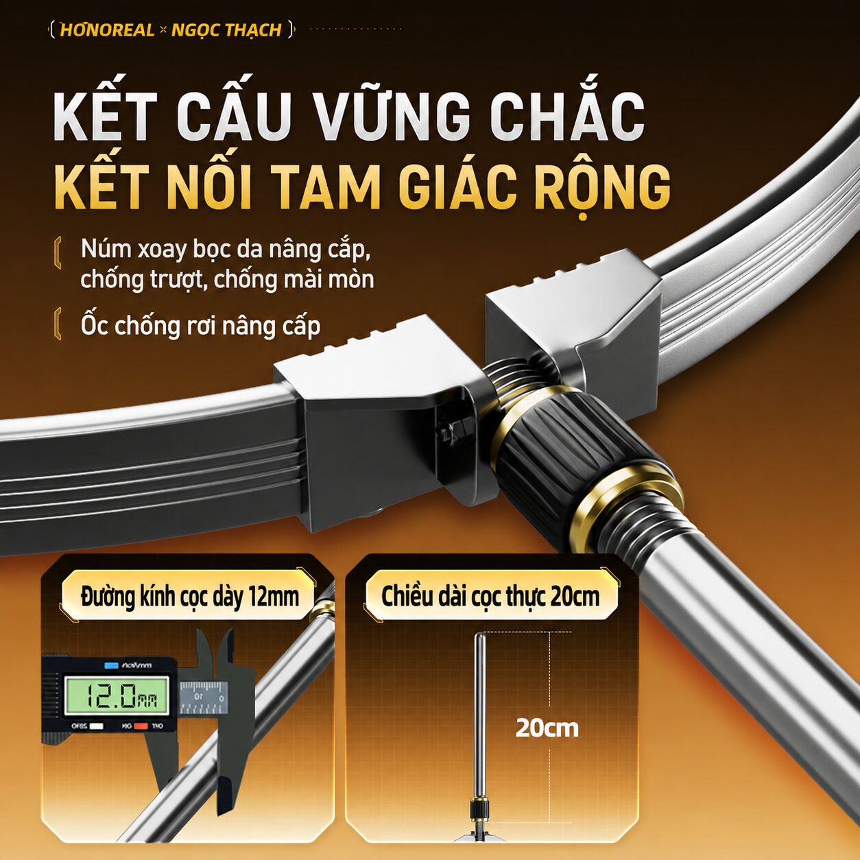 Rọng cá tròn Wanshi Chính Hãng Bennuo TC35 - ảnh 4