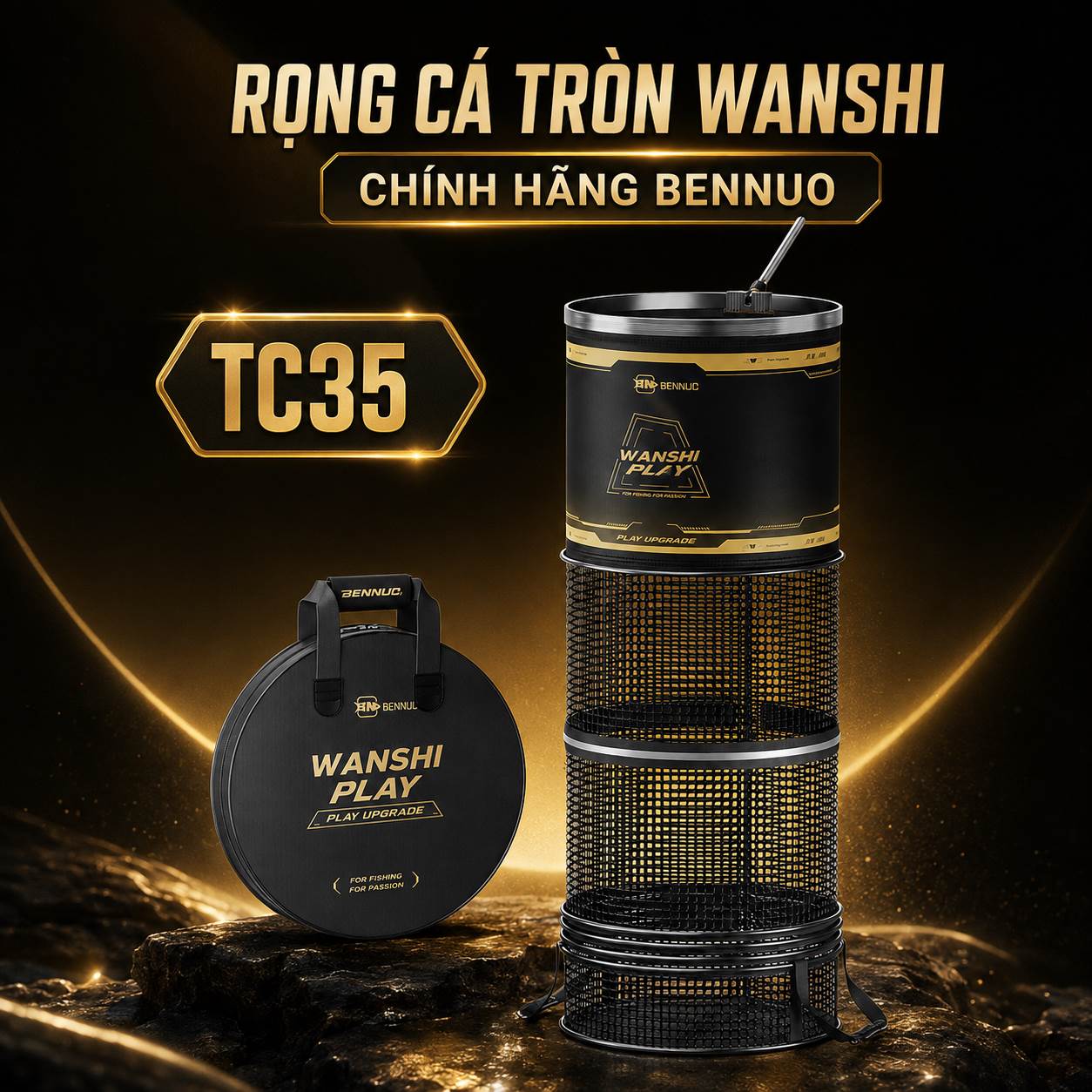 Rọng Cá Tròn Wanshi Chính Hãng Bennuo TC35