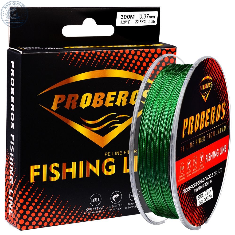 Dâu Câu PE X8 Proberos Chính Hãng Không Phai 300m-DC02