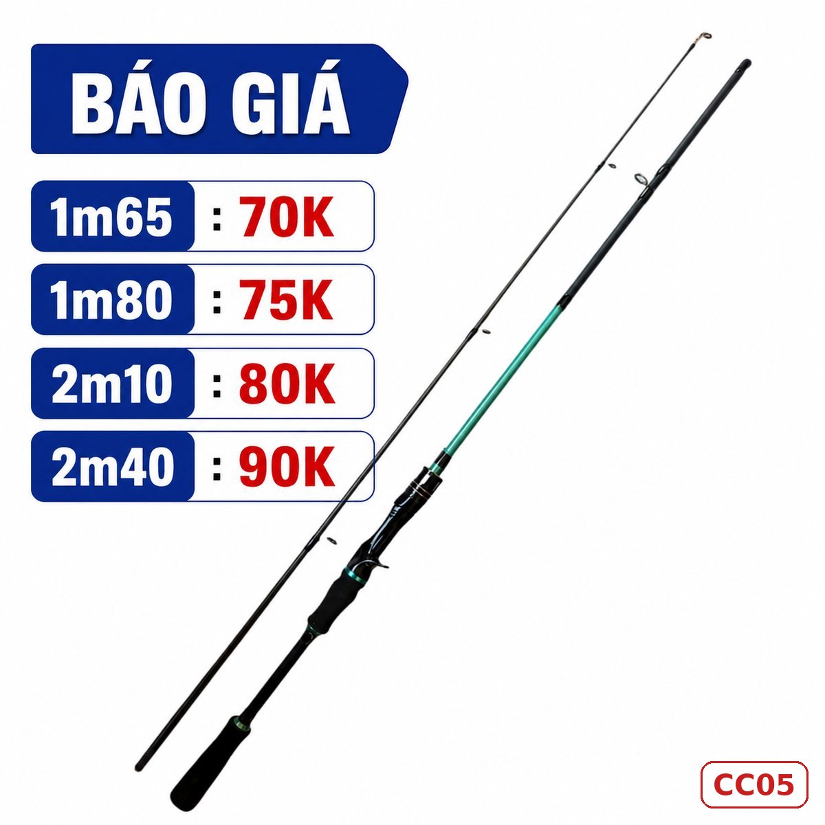CẦN CÂU LURE FIASST CHÍNH HÃNG (Có bán ngọn thay thế) – CC05 CẦN CÂU LURE FIASST CHÍNH HÃNG (Có bán ngọn thay thế) – CC05