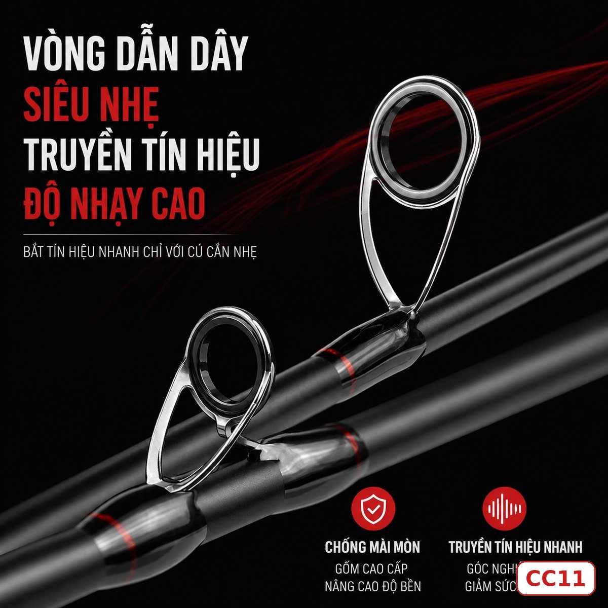 CẦN CÂU LURE FIASST CHÍNH HÃNG (Có bán ngọn thay thế) – CC11 CẦN CÂU LURE FIASST CHÍNH HÃNG (Có bán ngọn thay thế) – CC11