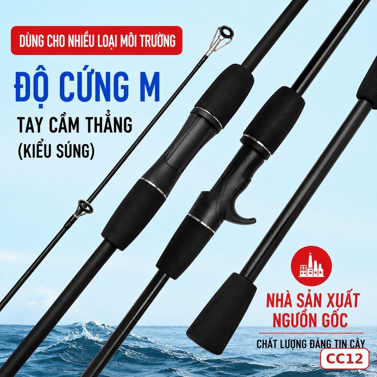 CẦN CÂU LURE FIASST CHÍNH HÃNG (Có bán ngọn thay thế) – CC12 CẦN CÂU LURE FIASST CHÍNH HÃNG (Có bán ngọn thay thế) – CC12
