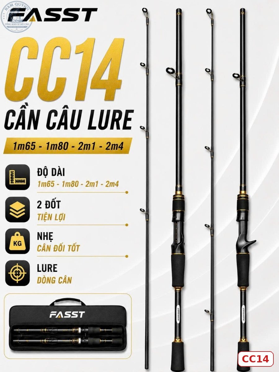 CẦN CÂU LURE FIASST CHÍNH HÃNG (Có bán ngọn thay thế) – CC14 CẦN CÂU LURE FIASST CHÍNH HÃNG (Có bán ngọn thay thế) – CC14