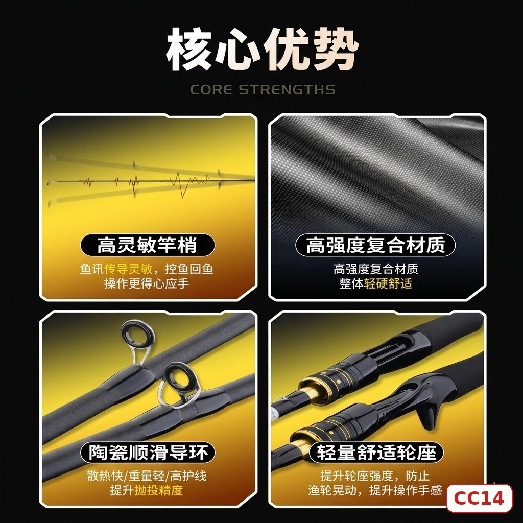 CẦN CÂU LURE FIASST CHÍNH HÃNG (Có bán ngọn thay thế) – CC14 CẦN CÂU LURE FIASST CHÍNH HÃNG (Có bán ngọn thay thế) – CC14
