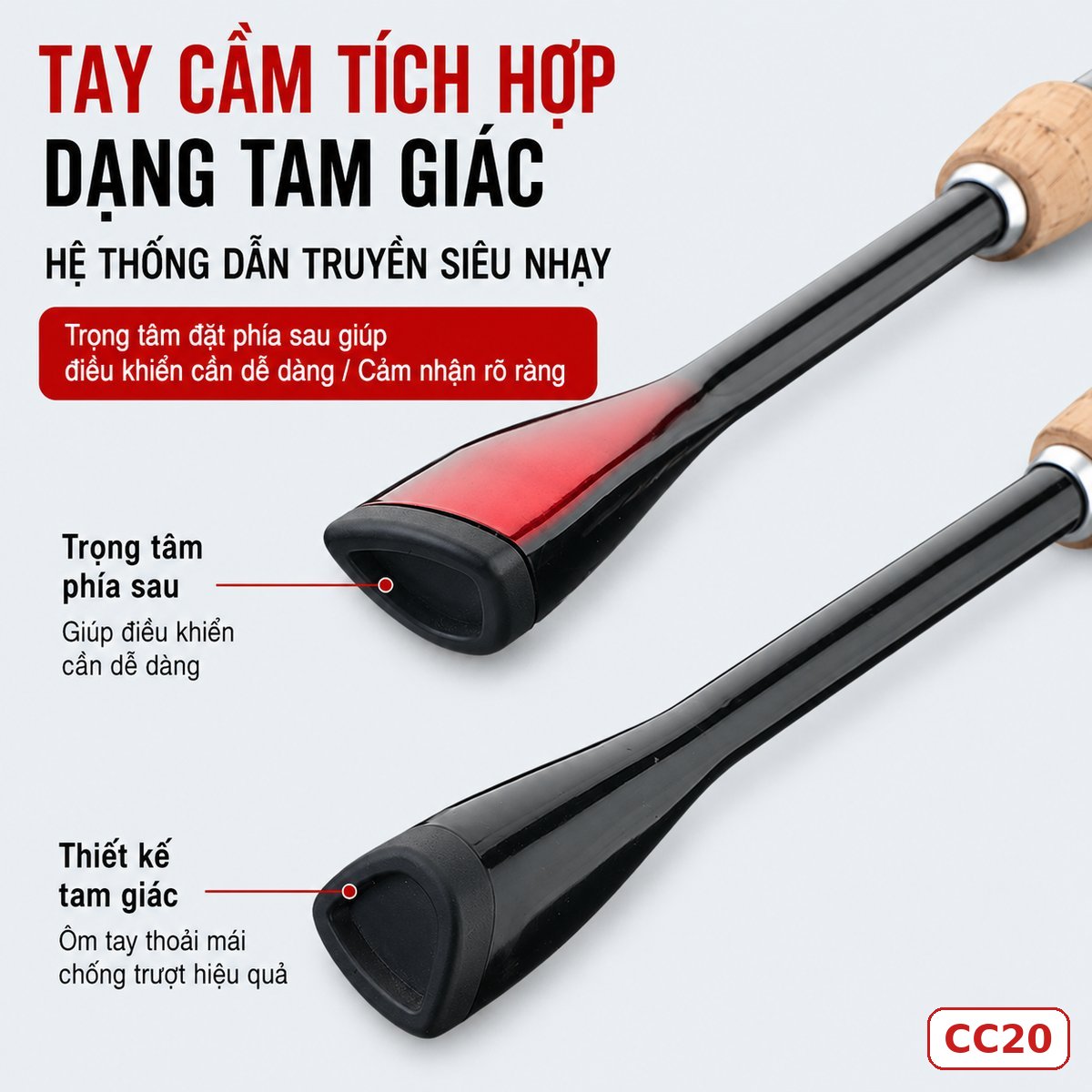 CẦN CÂU LURE FIASST CHÍNH HÃNG (Có bán ngọn thay thế) – CC20 CẦN CÂU LURE FIASST CHÍNH HÃNG (Có bán ngọn thay thế) – CC20