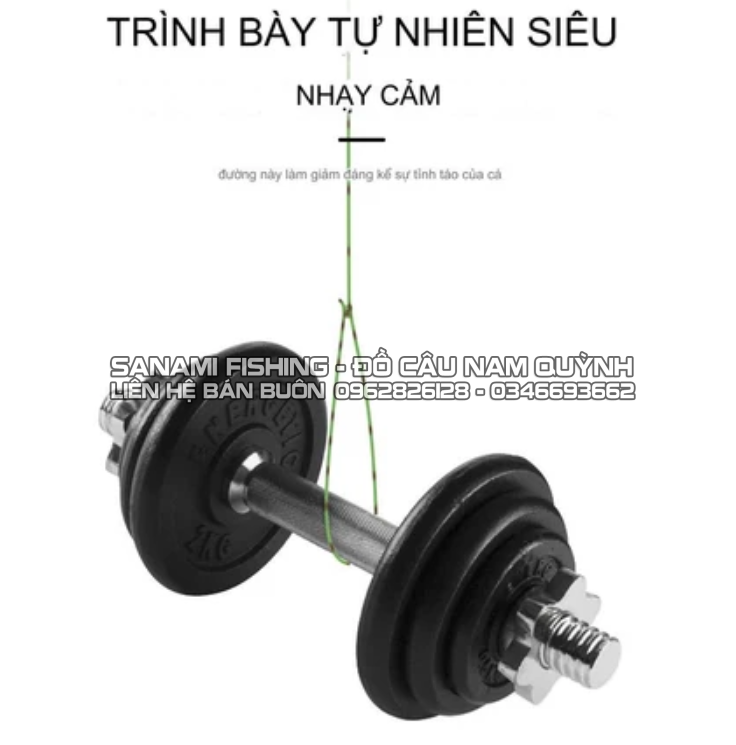 Cước Câu Cá Tàng Hình Invisible DCR9 Cước Câu Cá Tàng Hình Invisible DCR9