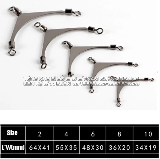 Sét 10c Gofidin khớp khuyên câu cá – PK56 Sét 10c Gofidin khớp khuyên câu cá – PK56