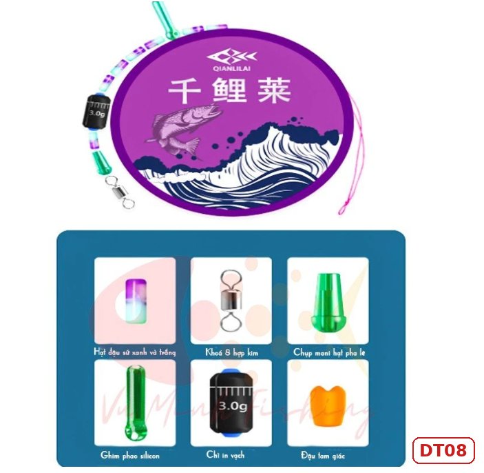 Trục Tím Qianlilai DT08