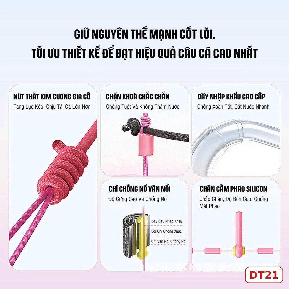 Trục Câu Đài Chuanze Hồng-DT21 Trục Câu Đài Chuanze Hồng-DT21