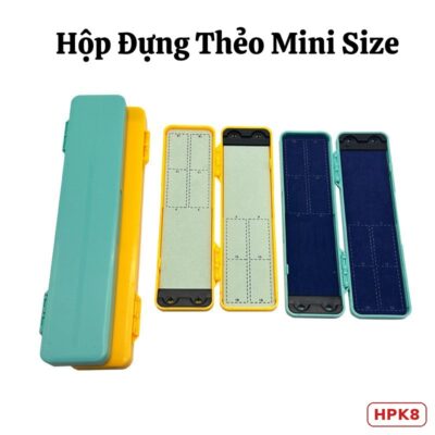 Hộp đựng thẻo mini xanh HPK8