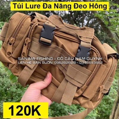 Túi Lure Đa Năng Vải Oxford Cao Cấp Đeo Hông - TDC08