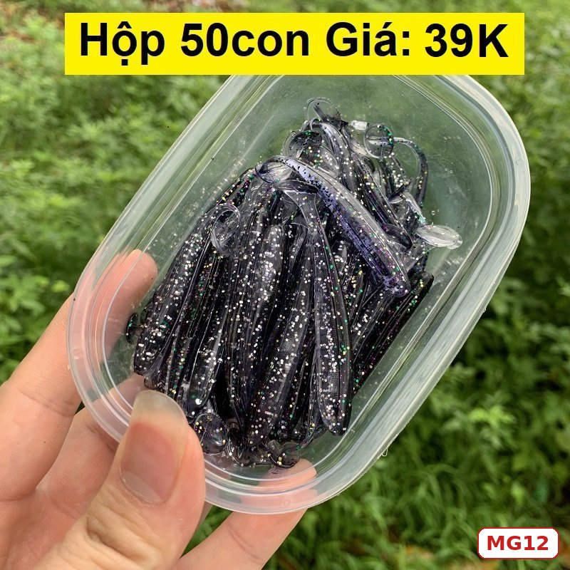 Mồi mềm câu lure siêu nhạy MG12 Mồi mềm câu lure siêu nhạy MG12