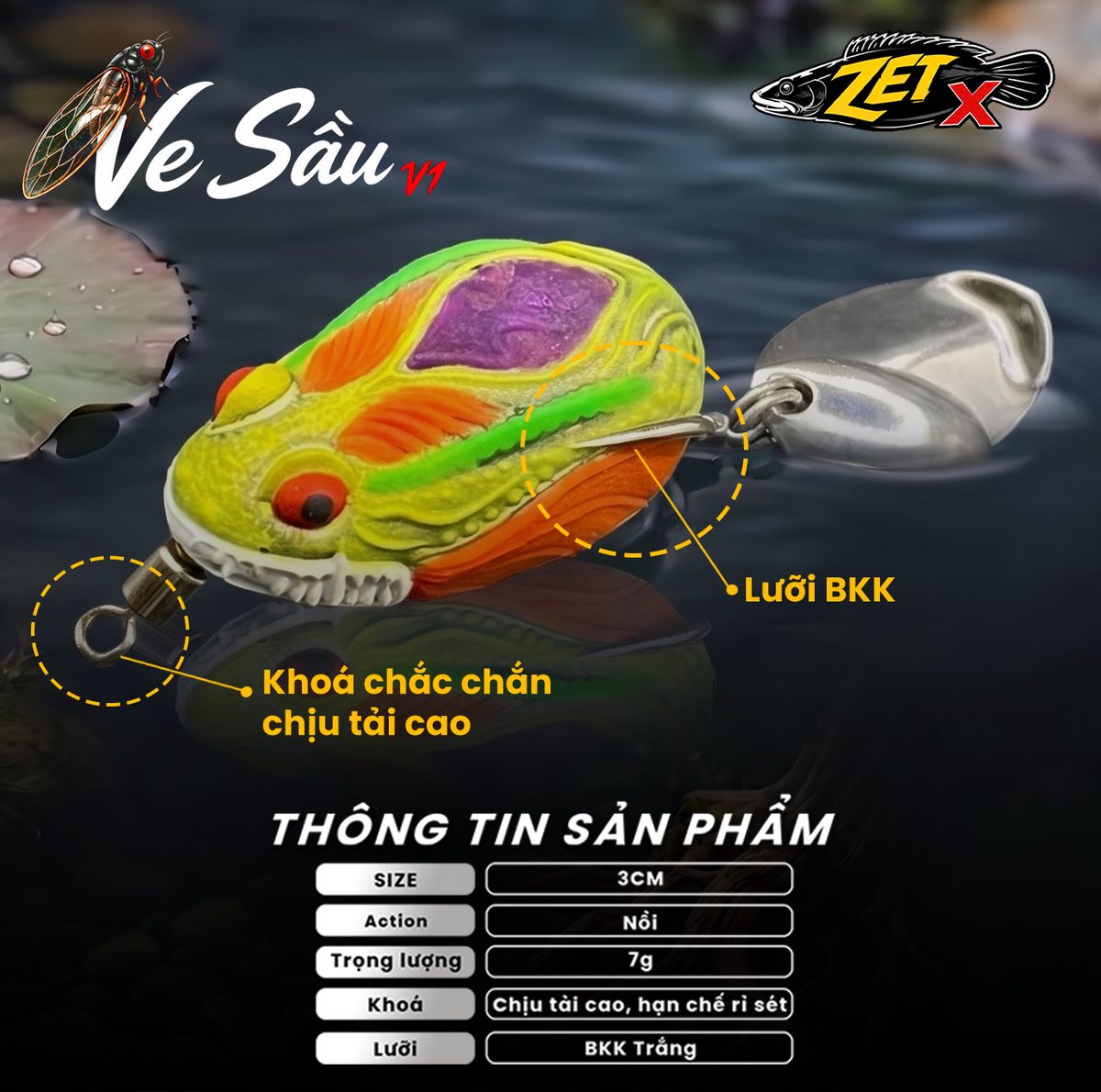 Nhái Hơi Mando Ve Sầu V1 Chính Hãng – MO117 Nhái Hơi Mando Ve Sầu V1 Chính Hãng – MO117