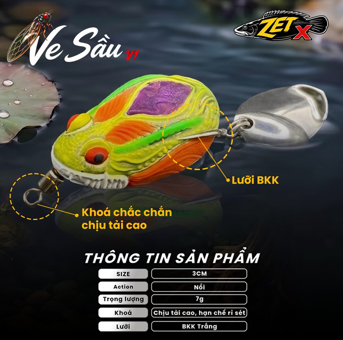 Nhái Hơi Mando Ve Sầu V1 Chính Hãng – MO117 Nhái Hơi Mando Ve Sầu V1 Chính Hãng – MO117