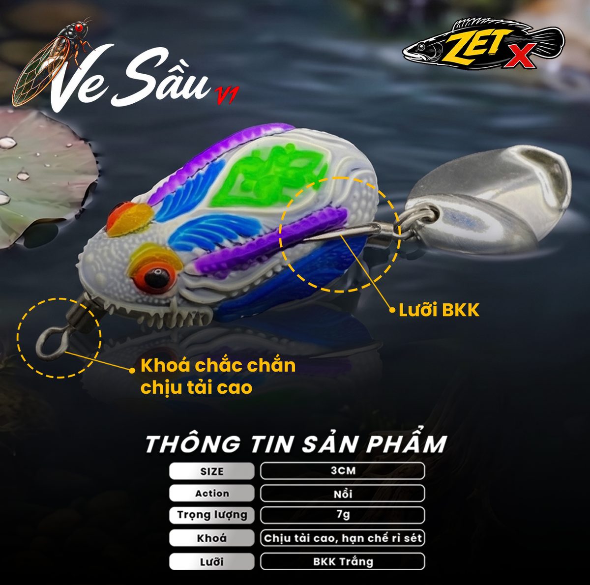 Nhái Hơi Mando Ve Sầu V1 Chính Hãng – MO117 Nhái Hơi Mando Ve Sầu V1 Chính Hãng – MO117