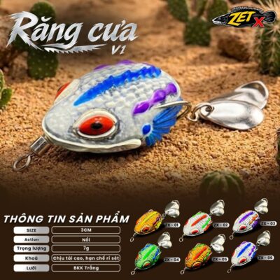 Nhái Hơi Mando Răng Cưa V1 Chính Hãng – MO118