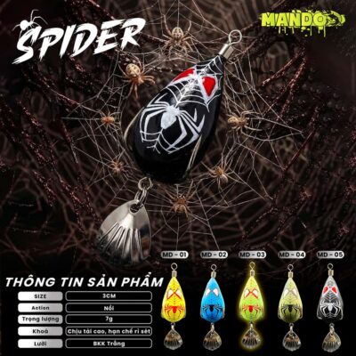 Nhái Hơi Mando Spider Chính Hãng – MO122