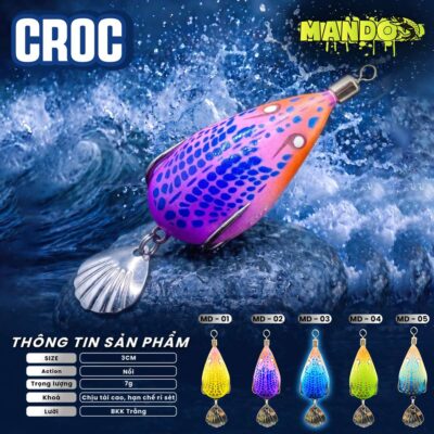 Nhái Hơi Mando Croc Chính Hãng – MO126