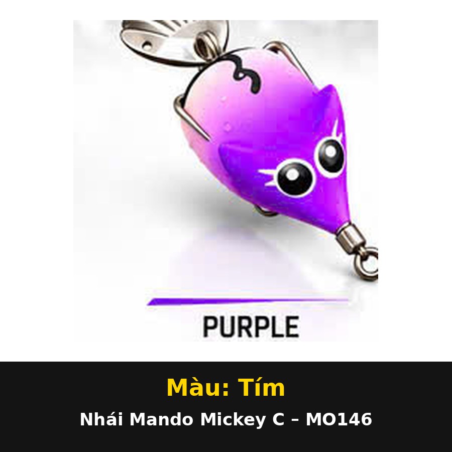 Nhái Hơi Mando Mickey C Chính Hãng – MO146 Nhái Hơi Mando Mickey C Chính Hãng – MO146
