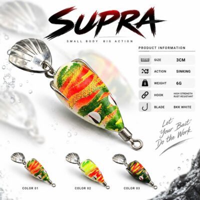Nhái Hơi Mando Supra Chính Hãng – MO152