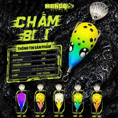 Nhái Hơi Mando Chấm Bi Chính Hãng – MO92
