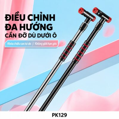 Thân Ô Kẹp Gác Đa Hướng Hợp Kim Nhôm Chính Hãng Chuixian – PK129