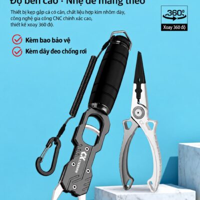 Kẹp Cá Kèm Kìm Lure Đa Năng Chính Hãng Chuixian – PK131