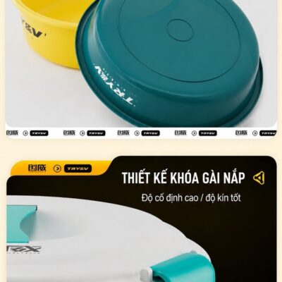 Bộ bát trộn mồi chính hãng Chuangwei Try&V PK161