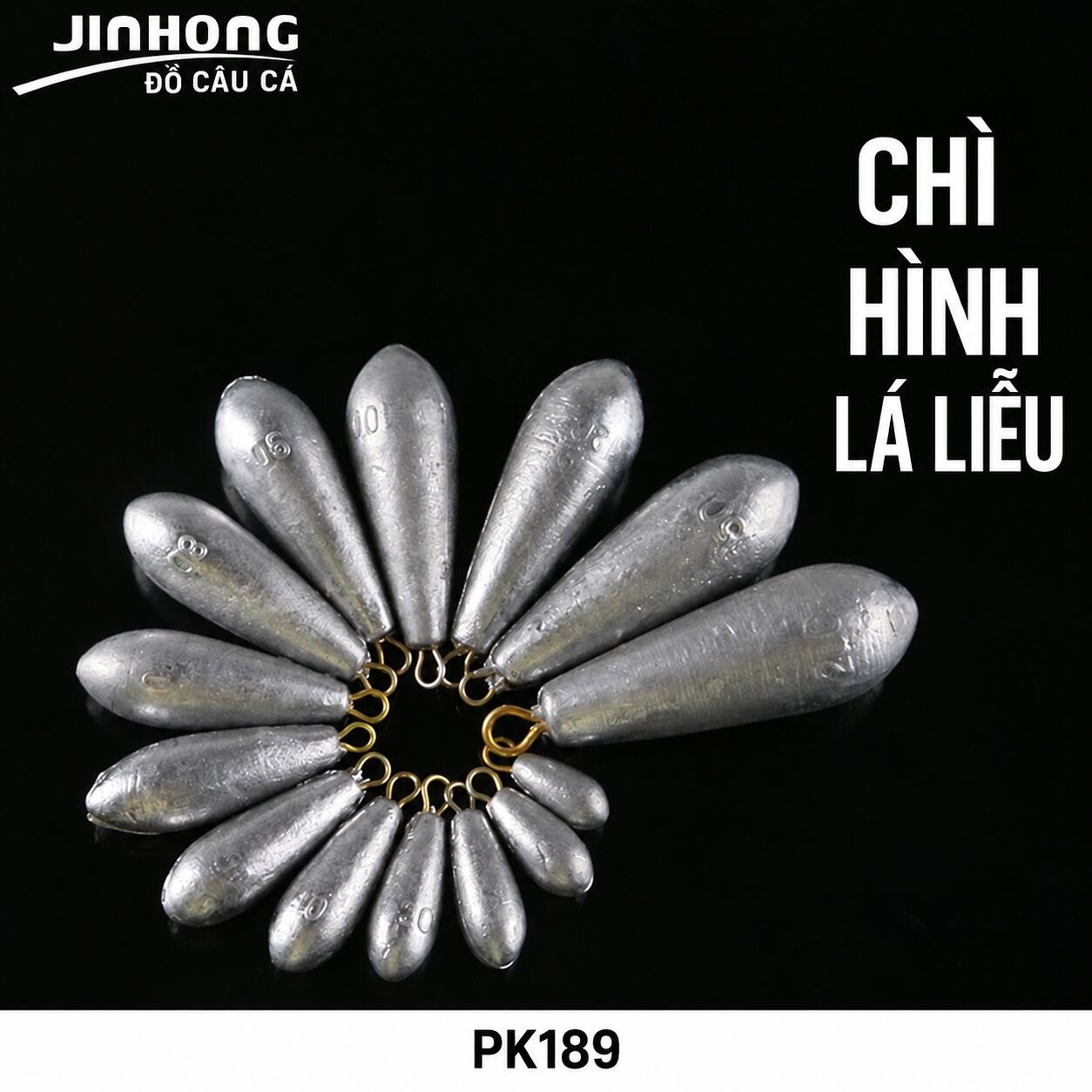 Chì Lá Liễu Có Khoen Chính Hãng Qianlilai – PK189 Chì Lá Liễu Có Khoen Chính Hãng Qianlilai – PK189