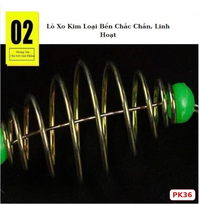 Lò xo lăng xê kèm lưới PK36 Lò xo lăng xê kèm lưới PK36